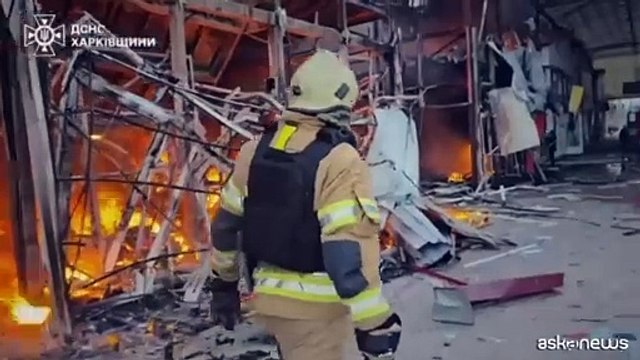 Ucraina, attacco russo su Kharkiv: almeno quattro feriti