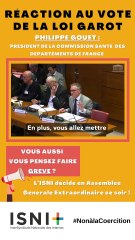 Réaction des représentants des départements sur la loi Garot #grève