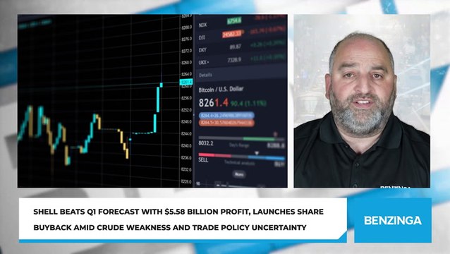Shell Beats Q1 Forecast With $5.58 Billion Profit, Launches Share Buyback Amid Crude Weakness And Trade Policy Uncertainty
