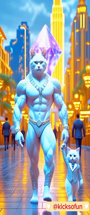 Man cat care lady cat 😂😺😂😺😂 join us at  www.youtube.com/@kicksofun #trendcat #viralcat #trend #viral #trending #trendingcatstory #sadcatstory #cutecat #cataistory #foryou #fyp #viraltiktok #trendingtiktok #tiktok  #sad ai cat stories #trending #cat s