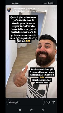 Michele monopoli oggi lavori a casa