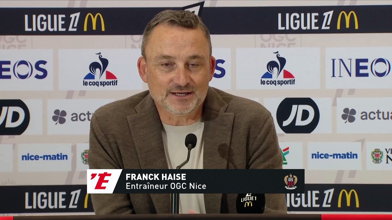 Haise : «On n'a pas fait le match du siècle» - Foot - Ligue 1,Nice