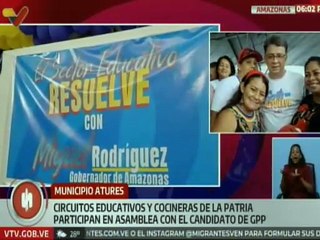 Sector educativo del estado Amazonas reafirma su respaldo al candidato Miguel Rodríguez