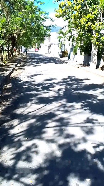 La Calle José Rosario en el Sector el Ocho en Bonao. RD