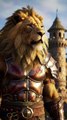 Epic Lion Warrior: Fantasy Animation Short