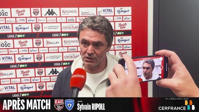 EAG - SC Bastia (2-2) : l'analyse de Sylvain Ripoll