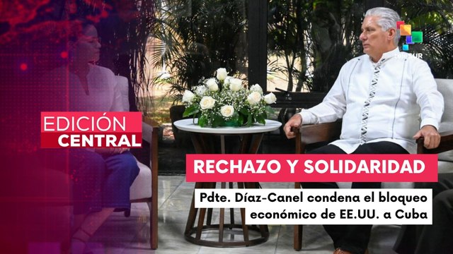 Pdte. Miguel Díaz-Canel participó en el encuentro de solidaridad con Cuba