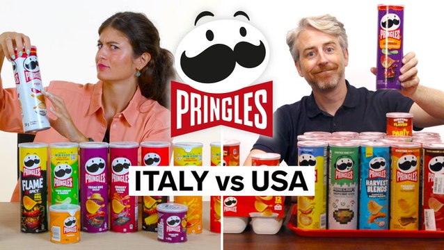 We compared Italian Pringles to American Pringles to find the differences