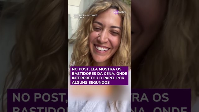 Dublê de Paolla Oliveira brinca com caracterização para cena de novela: 'Paolla da Shopee' #shorts