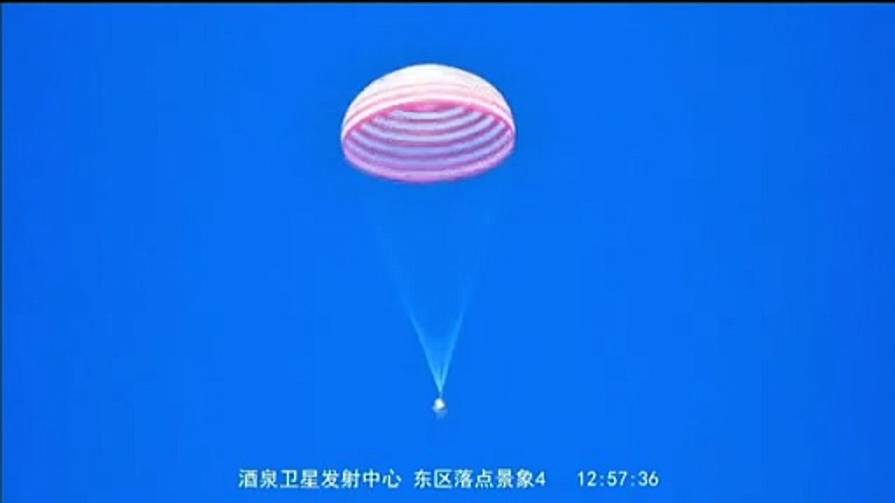 Touchdown! China's Shenzhou 19 crew returns to Earth from Tiangong space station