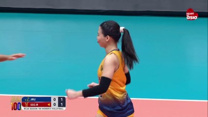 NCAA Women’s Volleyball San Sebastian vs JRU (Highlights) | NCAA Season 100
