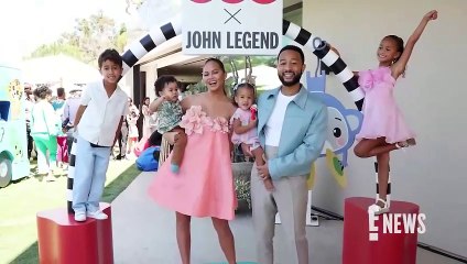 Why Chrissy Teigen, John Legend's Son Wren Is Wearing a Boot _ E! News