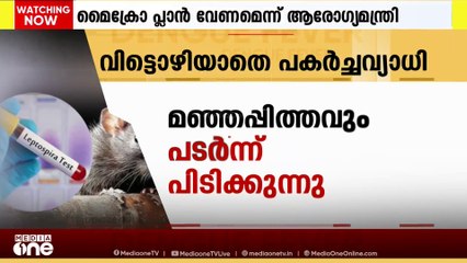 സംസ്ഥാനത്ത് വിട്ടൊഴിയാതെ പകർച്ചവ്യാധി ഭീഷണി; 15നകം മൈക്രോ പ്ലാൻ തയ്യാറാക്കണമെന്ന് ആരോഗ്യമന്ത്രി