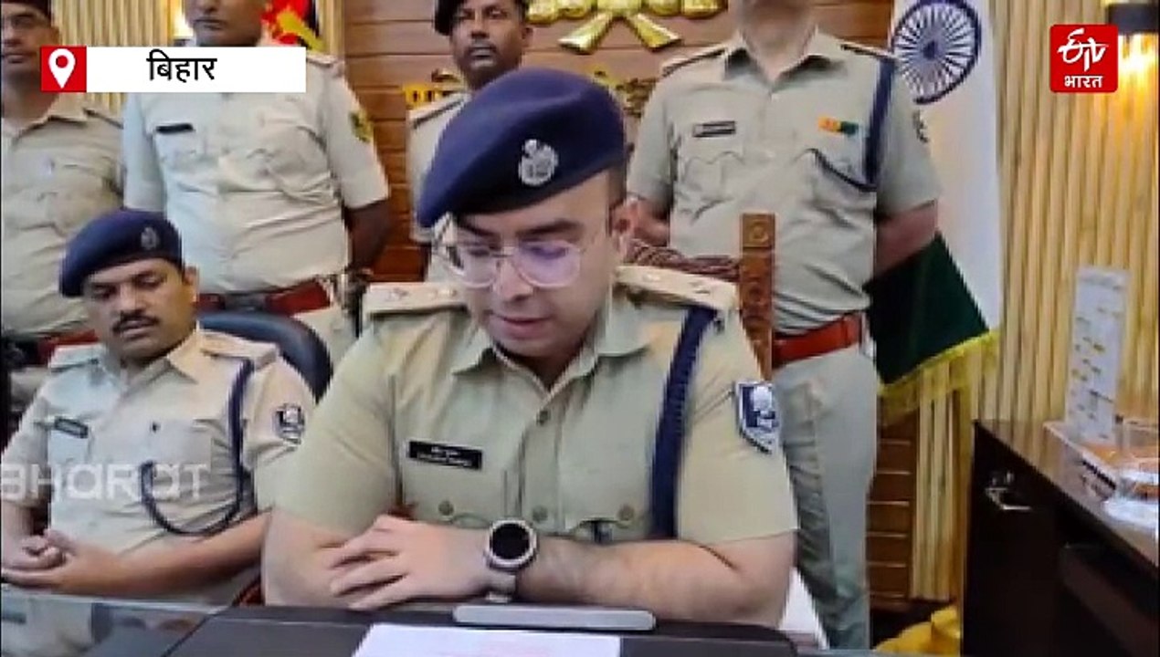 बेतिया में पुलिस की बड़ी कार्रवाई, पांच कुख्यात अपराधी गिरफ्तार, दो यूपी के शूटर शामिल