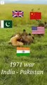 Pakistan Vs India war 1971