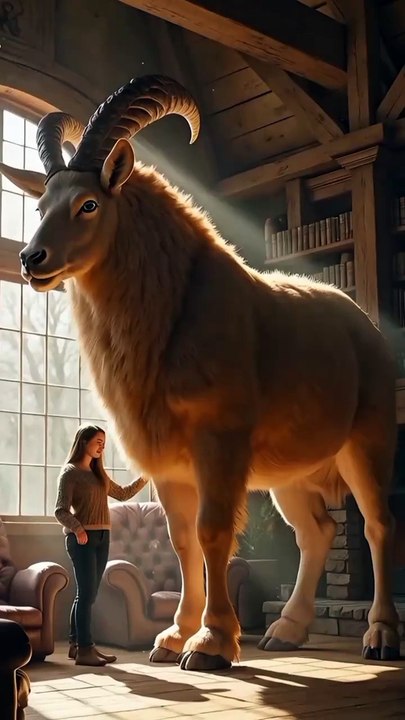 Huge Markhor #AIReels #AIShorts #YoutubeAI #AIEditing #AIContentCreation #AIInnovation #AIViral