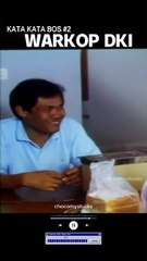 Warkop DKI | Kata Kata nya bos Bagai Bulan merindukan Pungguk