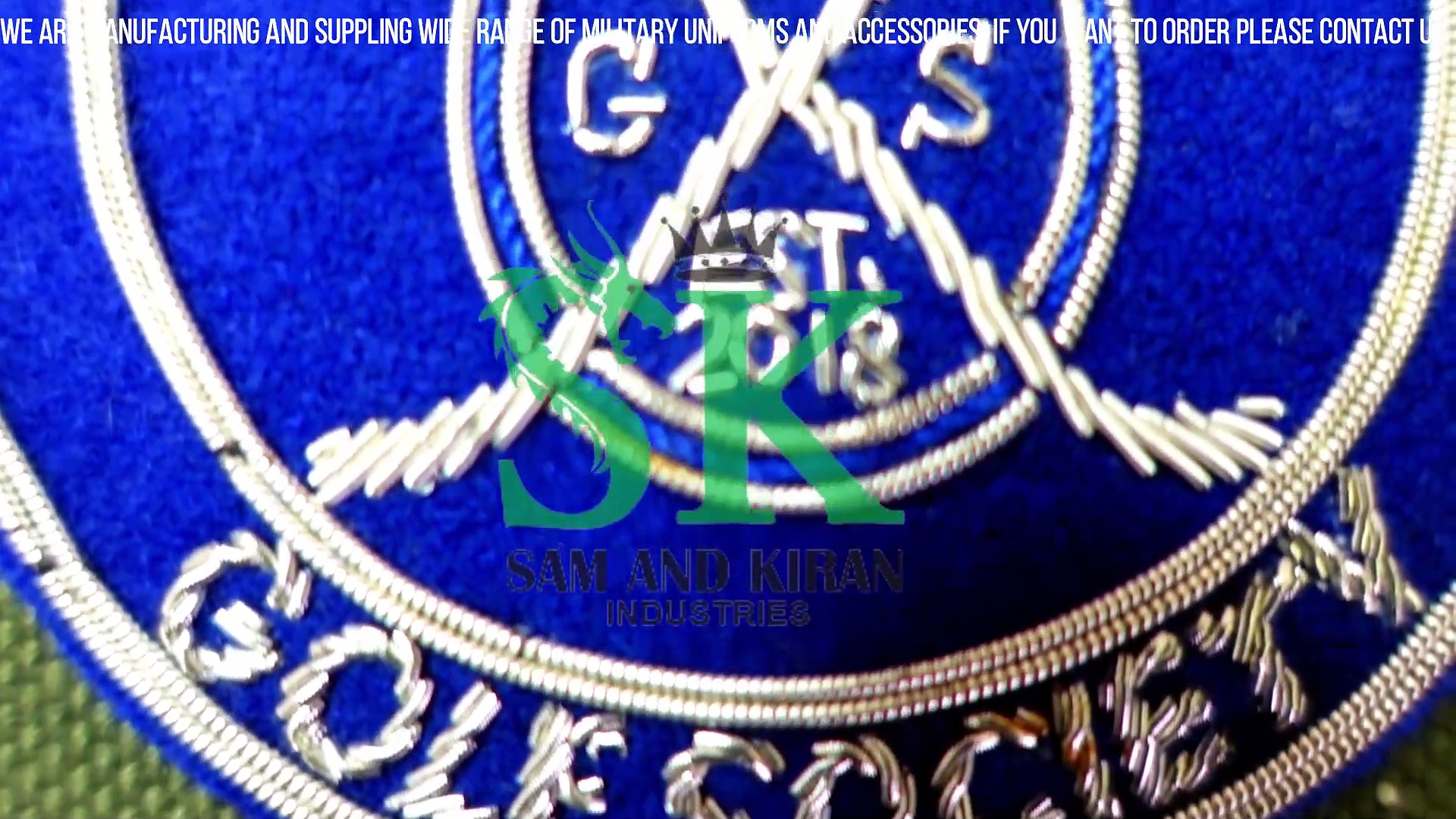 Custom Patches, Patches Embroidery Iron, Gomersal Golf Society Badges