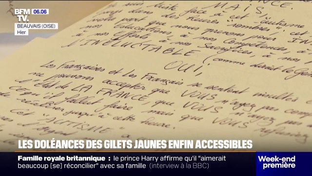 Les cahiers de doléances des gilets jaunes enfin accessibles à tous