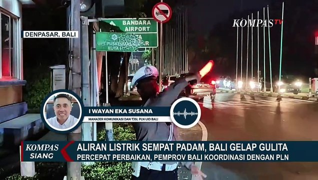 Aliran Listrik di Bali Sempat Padam, PLN Hingga Istana Minta Maaf