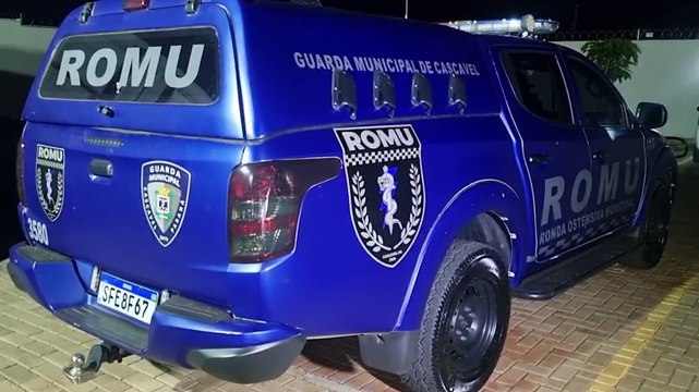 Ação da GM intercepta veículo e detém suspeito de tráfico de drogas após tentativa de fuga em Cascavel