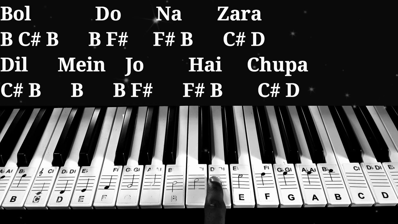 Bol Do Na Zara Piano Tutorial | Itni Mohabaat Karo Na Piano Tutorial | Julius Murmu Keyboard