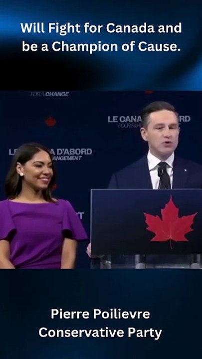 Will Fight for Canada and be a Champion of Cause.