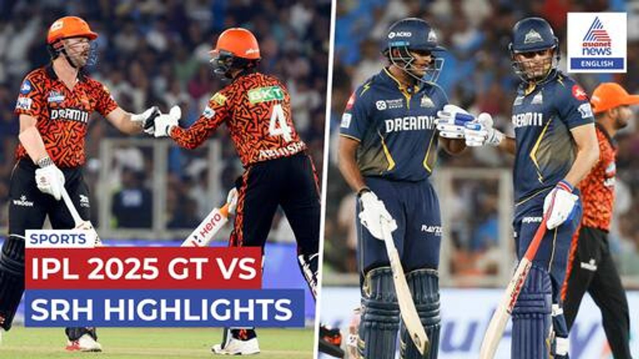 IPL 2025 GT vs SRH Highlights: Clinical Gujarat Titans Trounce Misfiring Sunrisers Hyderabad with 38-run Victory