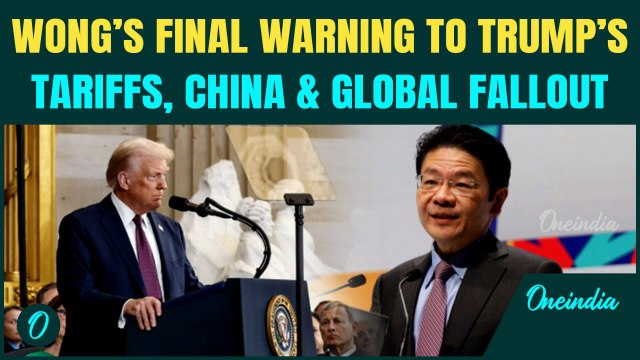Full Speech: Singapore PM Lawrence Wong’s FIERY Threat to Trump Sparks Global Shockwaves | Tariffs