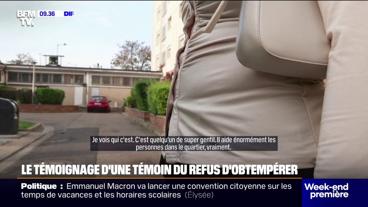 "Quelqu'un de très gentil": le témoignage d'une habitante après le refus d'obtempérer à Drancy
