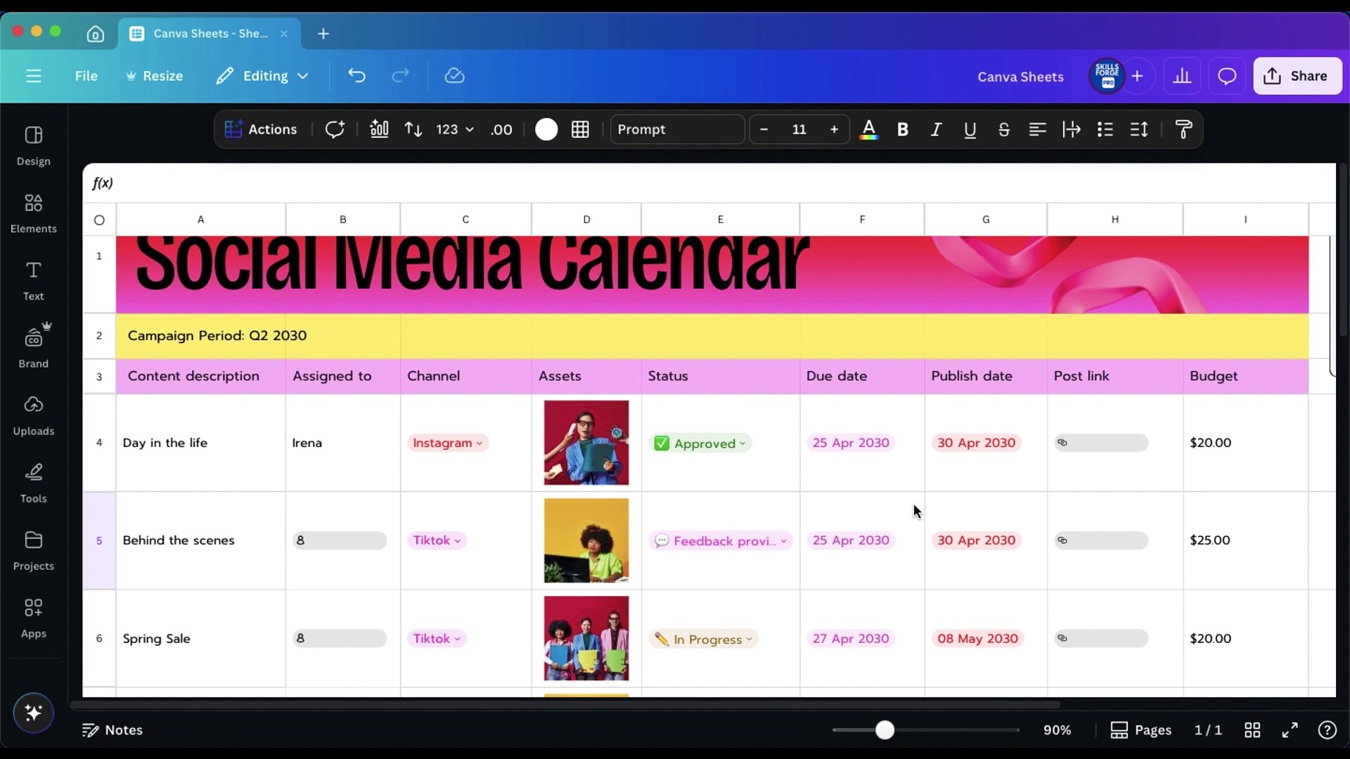 Master Canva Magic Formulas: Automate Your Canva Sheets Like a Pro