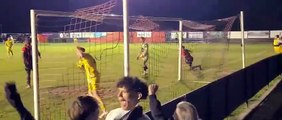 Burgess Hill Town's equaliser at Sittingbourne in the Isthmian south east play-off final