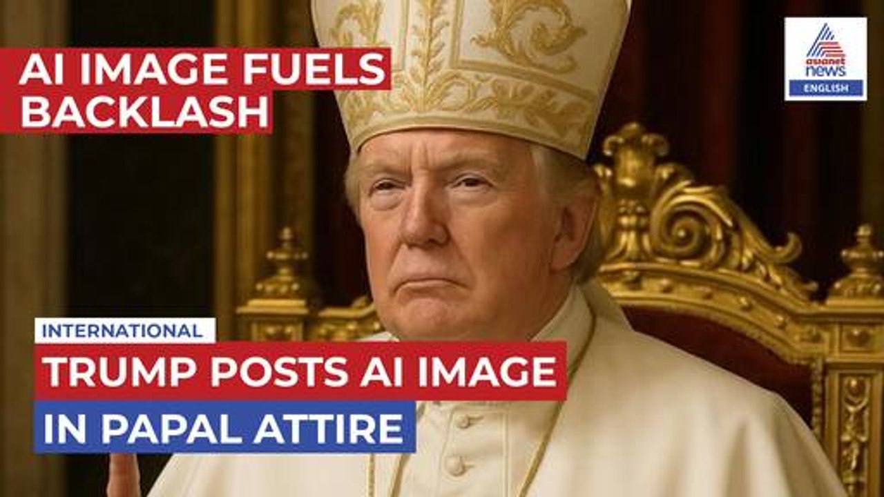 Trump Mocks Pope? AI-Generated Papal Attire Post After Francis’ Passing Fuels Backlash