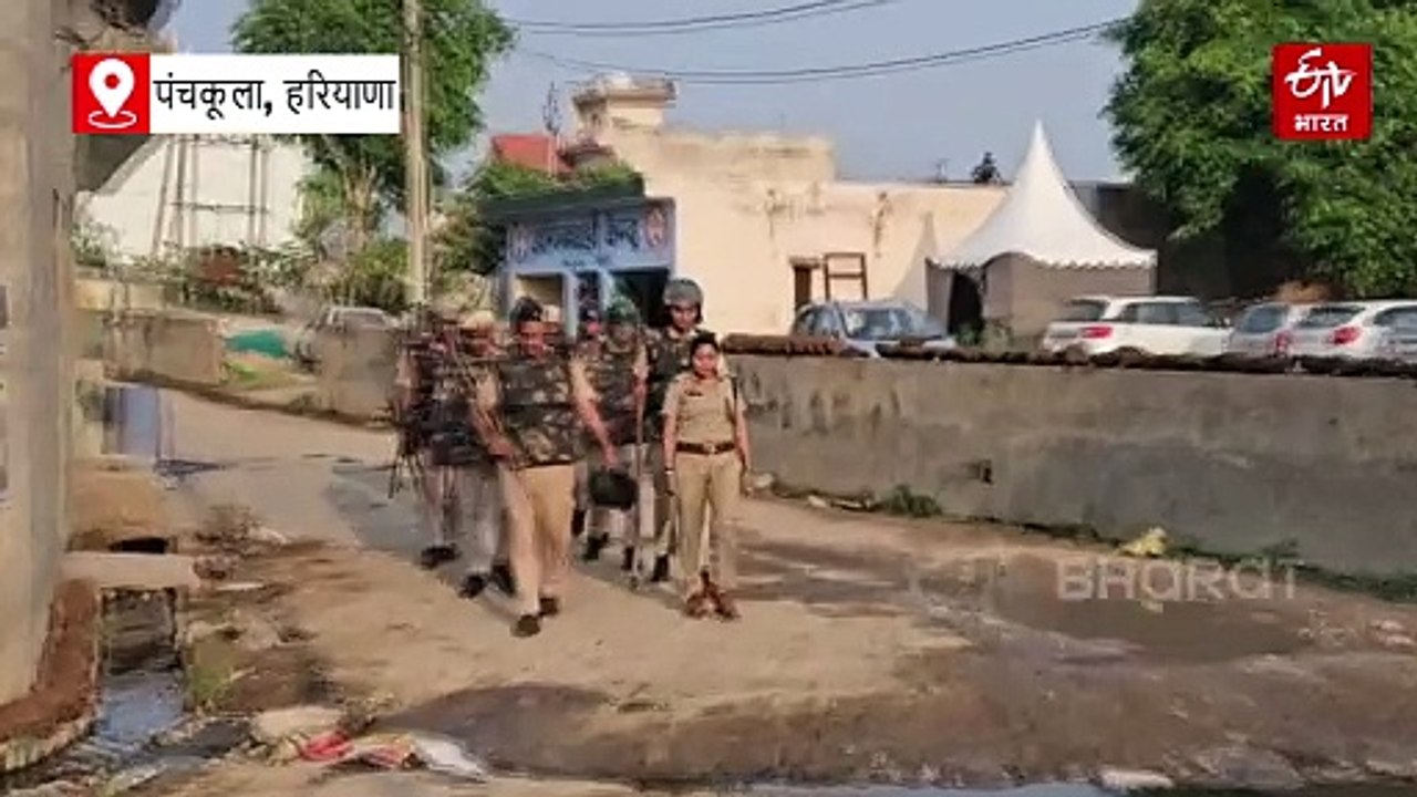 पंचकूला का मौली गांव बना पुलिस छावनी, राजपूतों और दलितों में विवाद, CCTV कैमरों से भी कड़ी निगरानी