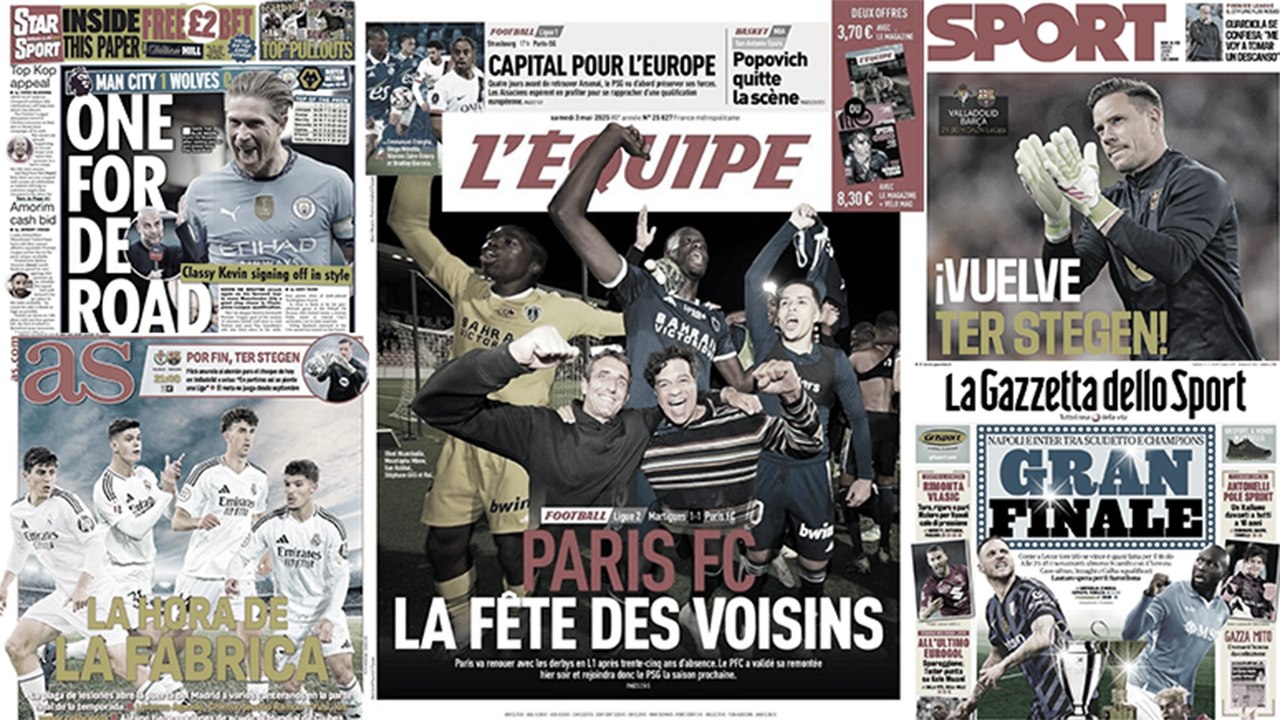 Le retour en Ligue 1 du Paris FC enflamme la presse, le Barça prend deux grandes décisions pour son mercato