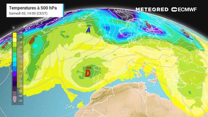 Vers une chute des températures en France !