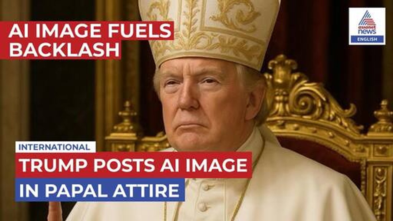 Trump Mocks Pope? AI-Generated Papal Attire Post After Francis’ Passing Fuels Backlash