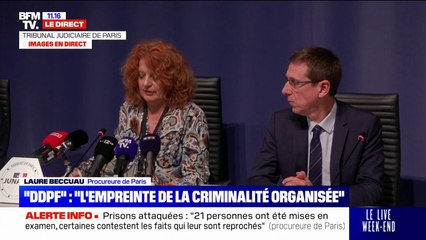 Prisons attaquées: "La plupart des exécutants sont des personnes jeunes", détaille la procureure de la République