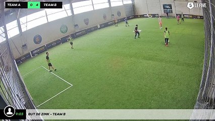 But de Zink - Team B