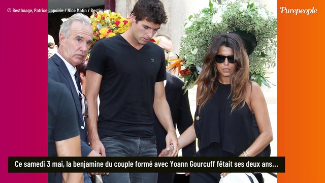 Karine Ferri et Yoann Gourcuff fêtent le deuxième anniversaire de leur petite dernière Sasha, avec une rare photo prise à la mer