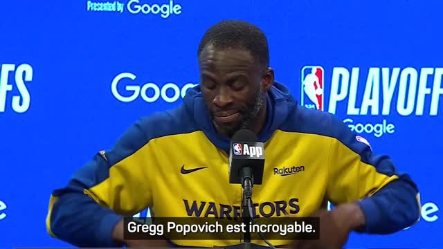 Warriors - Green : Popovich est l'un des êtres humains les plus incroyables
