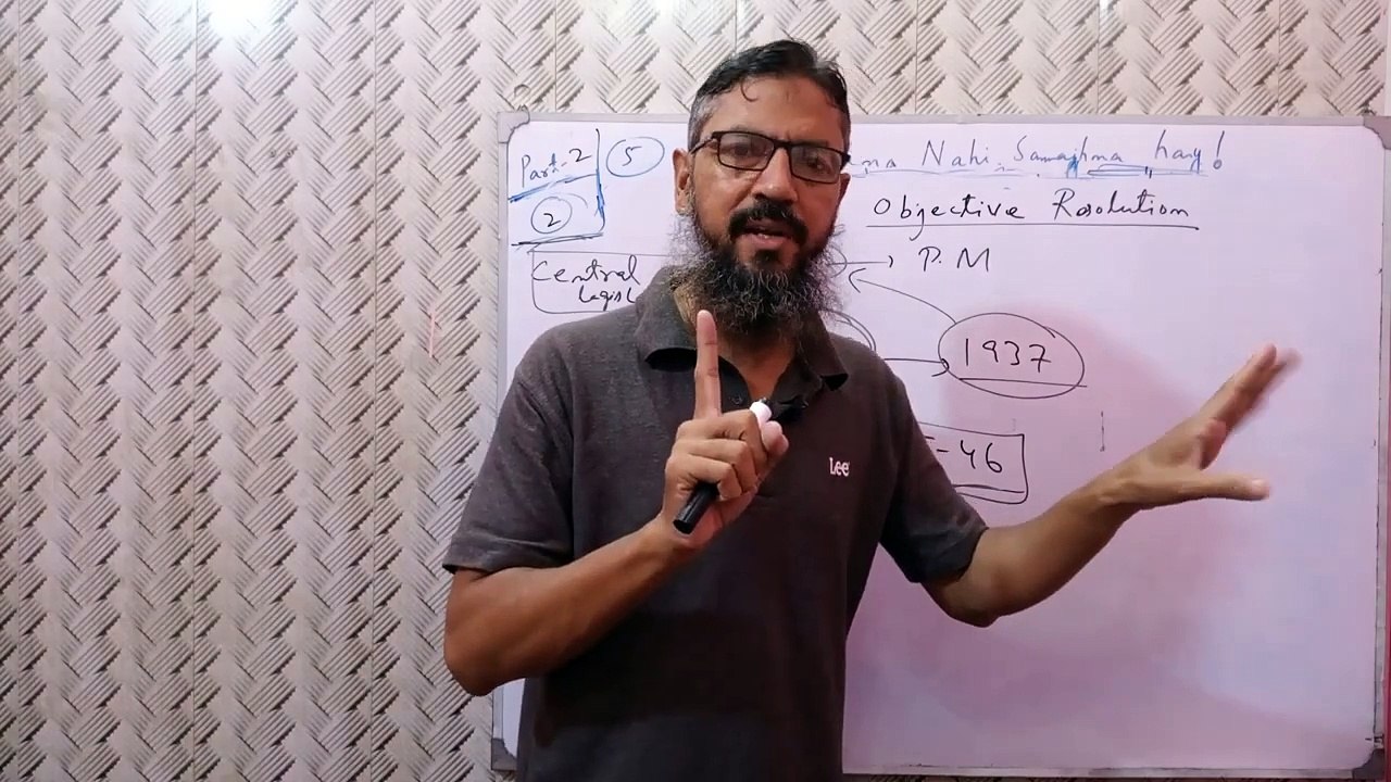objective resolution class 10 pst chapter 3 _ constitutional development _ sindh textbook board