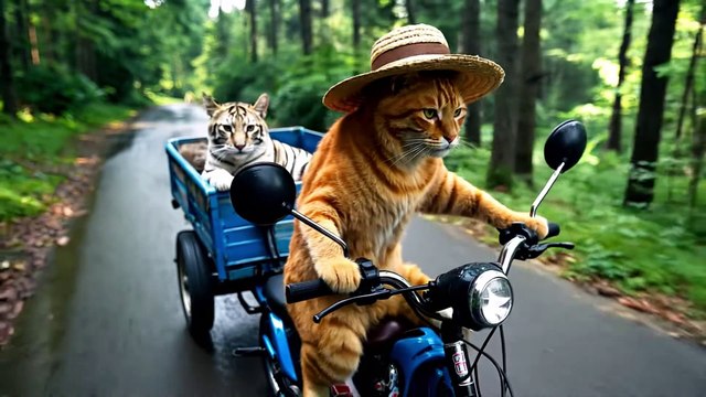 Cat’s Nurturing Heart: Embracing a White Tiger Cub with Loving Care