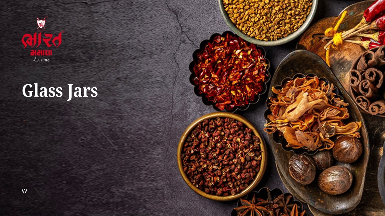 Glass Jars vs. Plastic Containers: What’s Best for Storing Masalas?