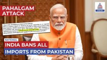India Bans All Imports from Pakistan after Pahalgam Attack