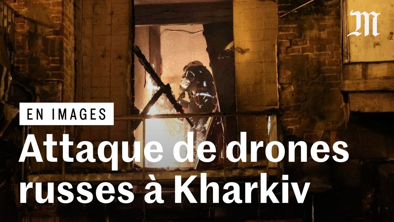 Ukraine : une attaque de drones russes « massive » fait au moins 51 blessés à Kharkiv