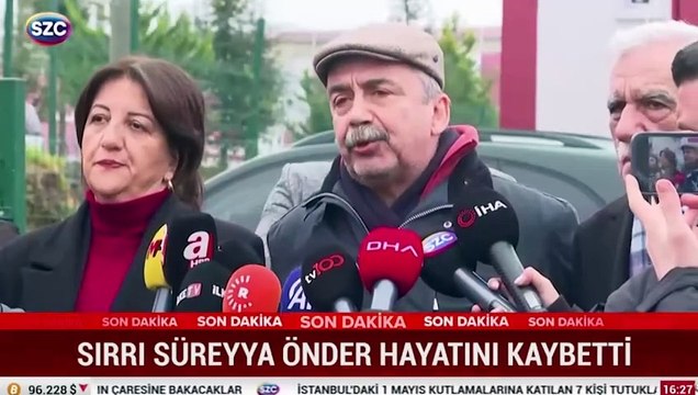 Sırrı Süreyya Önder hayatını kaybetti