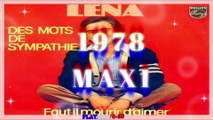 Lena - Dis Moi Des Mots De Sympathie (maxi)