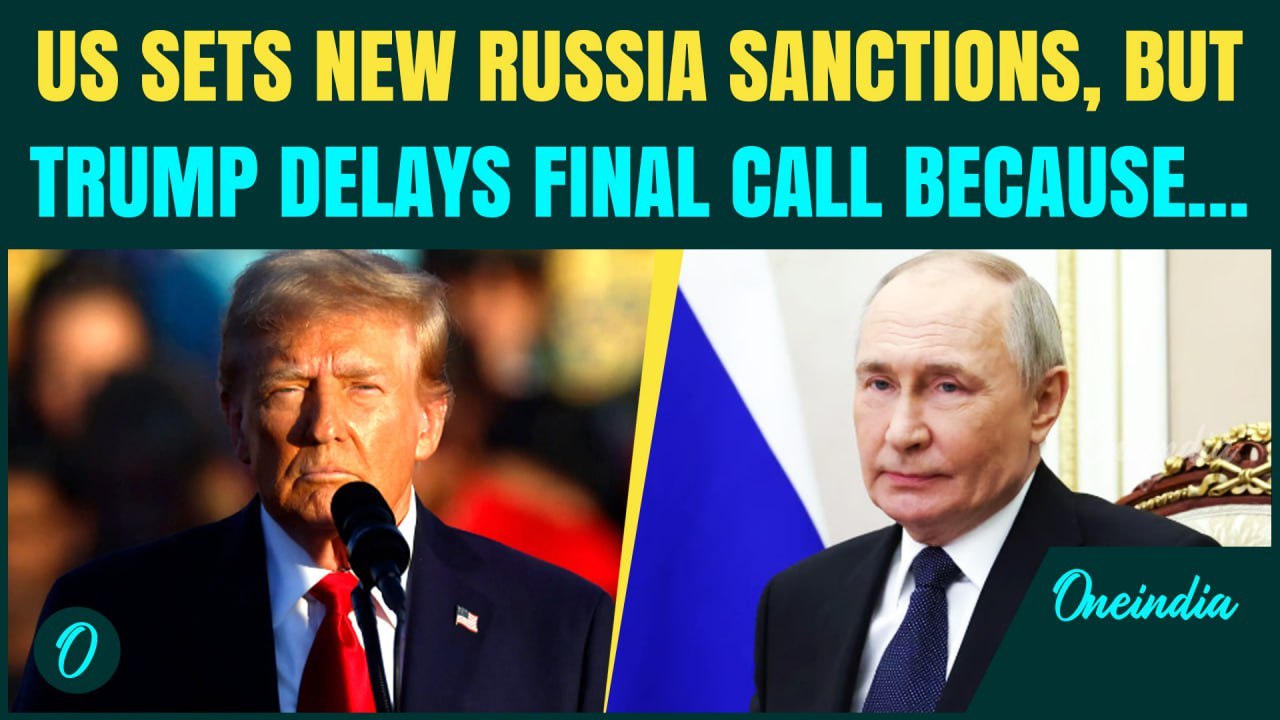 US Preparing New Sanctions On Russia But Trump’s SHOCKING Action Stalls Sign-Off Amid Peace Talks