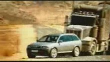 Audi Quattro V8 vs Truck Commercial